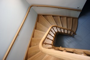 Wangenstiege aus Holz