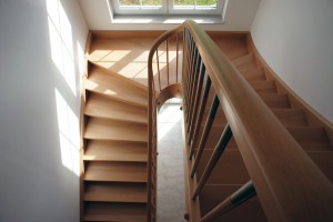 Wagenstiege aus Holz