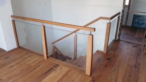 Satteltreppe Geländer