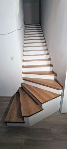 Betonstiege verkleiden