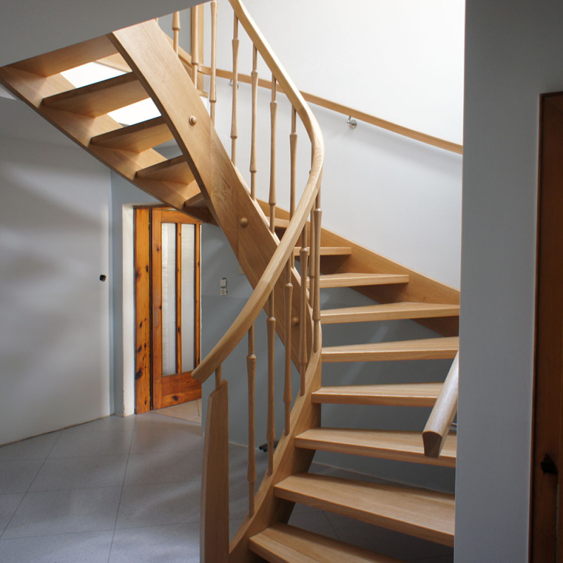 Wangenstiege aus Holz
